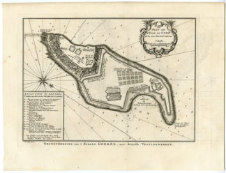 GOEREE-ISLAND-CAPE VERDE-FORT [Jakob VAN DER SCHLEY after PREVOST-BELLIN, 1747]