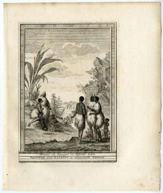 KAZEGUT-SIERRA LEONE-NATIVES [Jakob VAN DER SCHLEY after PREVOST-COCHIN, 1747]