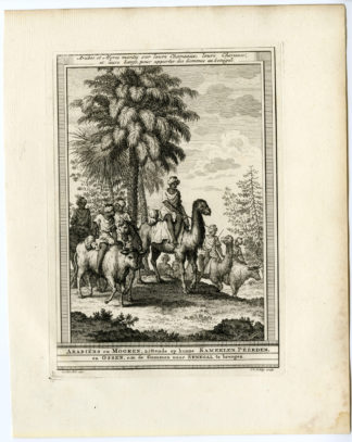ARABS-MOORS-GUM-TRADE-SENEGAL [Jakob VAN DER SCHLEY after PREVOST-COCHIN, 1747]