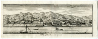 INDONESIA-AMBON-TRADING POST-RARACKIT [After VALENTIJN-VOC, 1724]