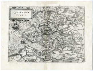 ZELANDIAE TYPUS-ZEELAND-THE NETHERLANDS [After GUICCIARDINI, 1581]