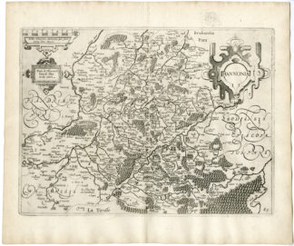 HENEGOUWEN-HAINAUT-WALLONIA-BELGIUM [After GUICCIARDINI, 1613]