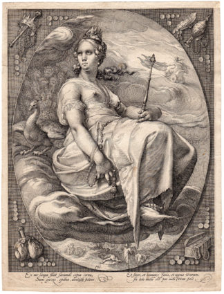 Mythology-Juno [Hendrik GOLTZIUS, 1596]