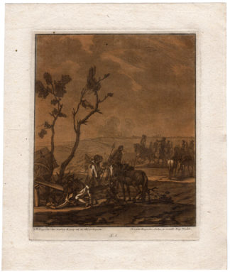 Genre-war-military [Christian RUGENDAS, ca. 1750]