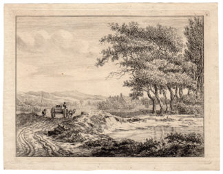 landscape-cart-farm [Anthonie BOSCH, ca. 1800]