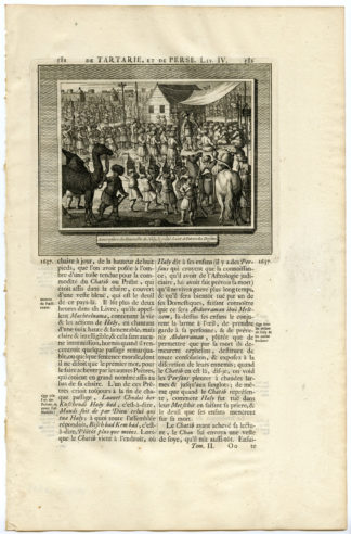 PERSIAN SAINT-HALY-ANNIVERSARY-CAMEL [After OLEARIUS, 1719]