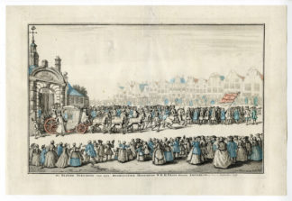 Rare Antique Print-PRINCE FRISO-WILLIAM IV-NASSAU-AMSTERDAM-Anonymous-c. 1748