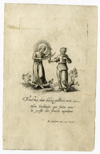 Emblem XXVIII-Love-be kind to the heart [After SNYDERS, 1626]