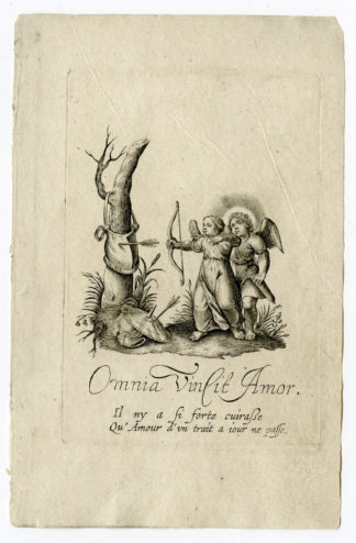 Emblem 1-Love conquers all-Putti-Angel [After SNYDERS, 1626]