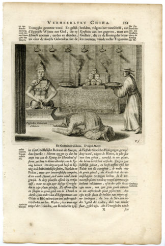 INDIA-MANIPE-GOD-DEITY-IDOL-RELIGION [After KIRCHER, 1667]