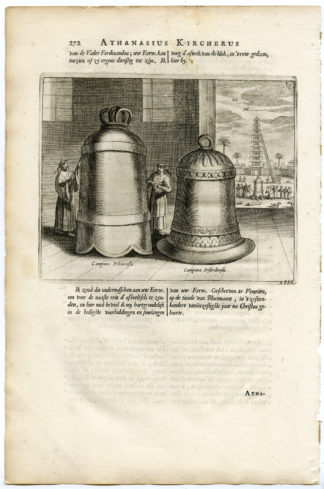 CHINA-CHINESE-BEIJING-BELL-ERFURT-PEKING [After KIRCHER, 1667]
