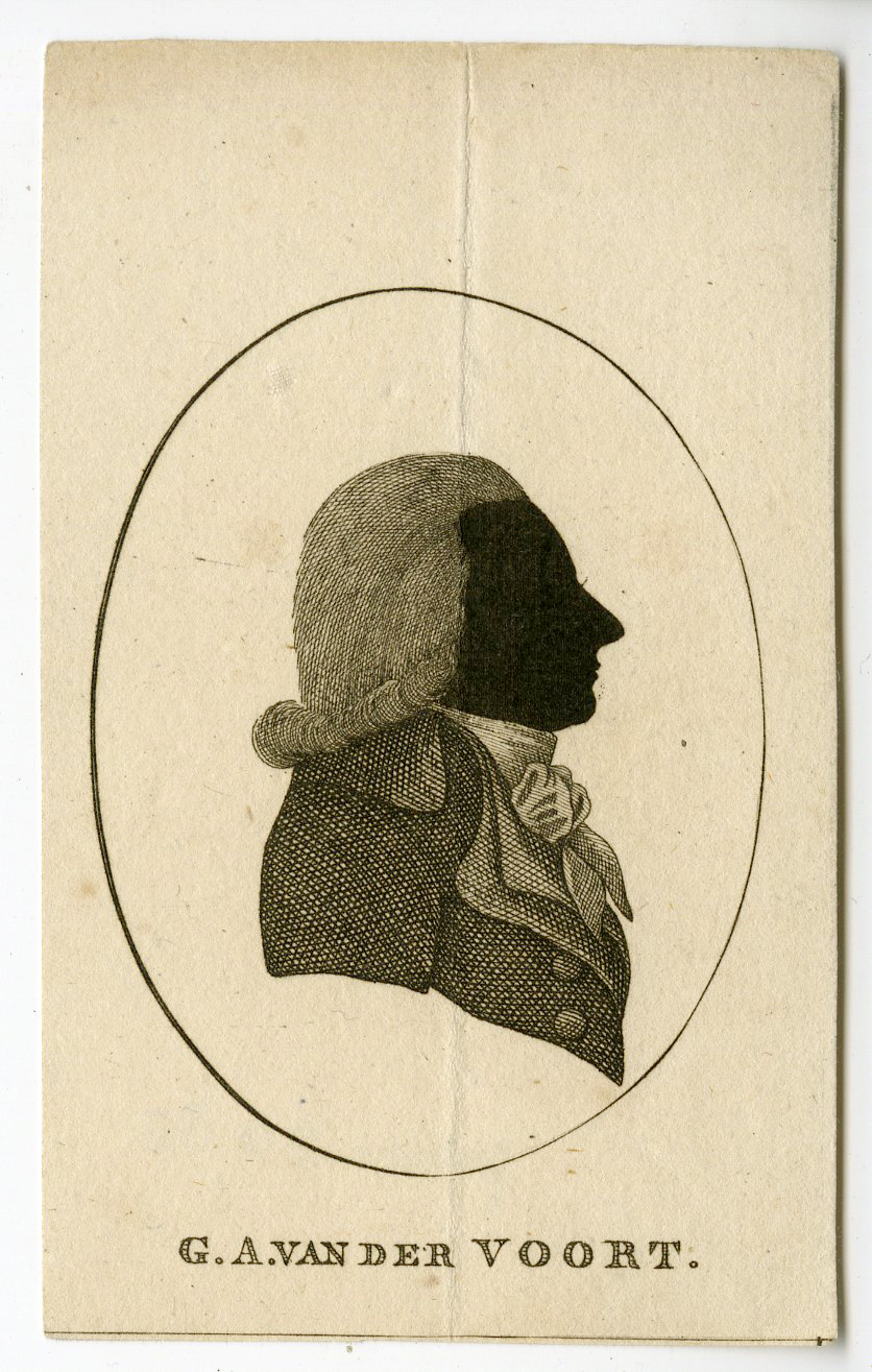 , Antique Print – SILHOUETTE-DE VOS VAN STEENWIJK-BOSVELD-JORDENS-ROGGE – 1799, Pictura Antique Prints