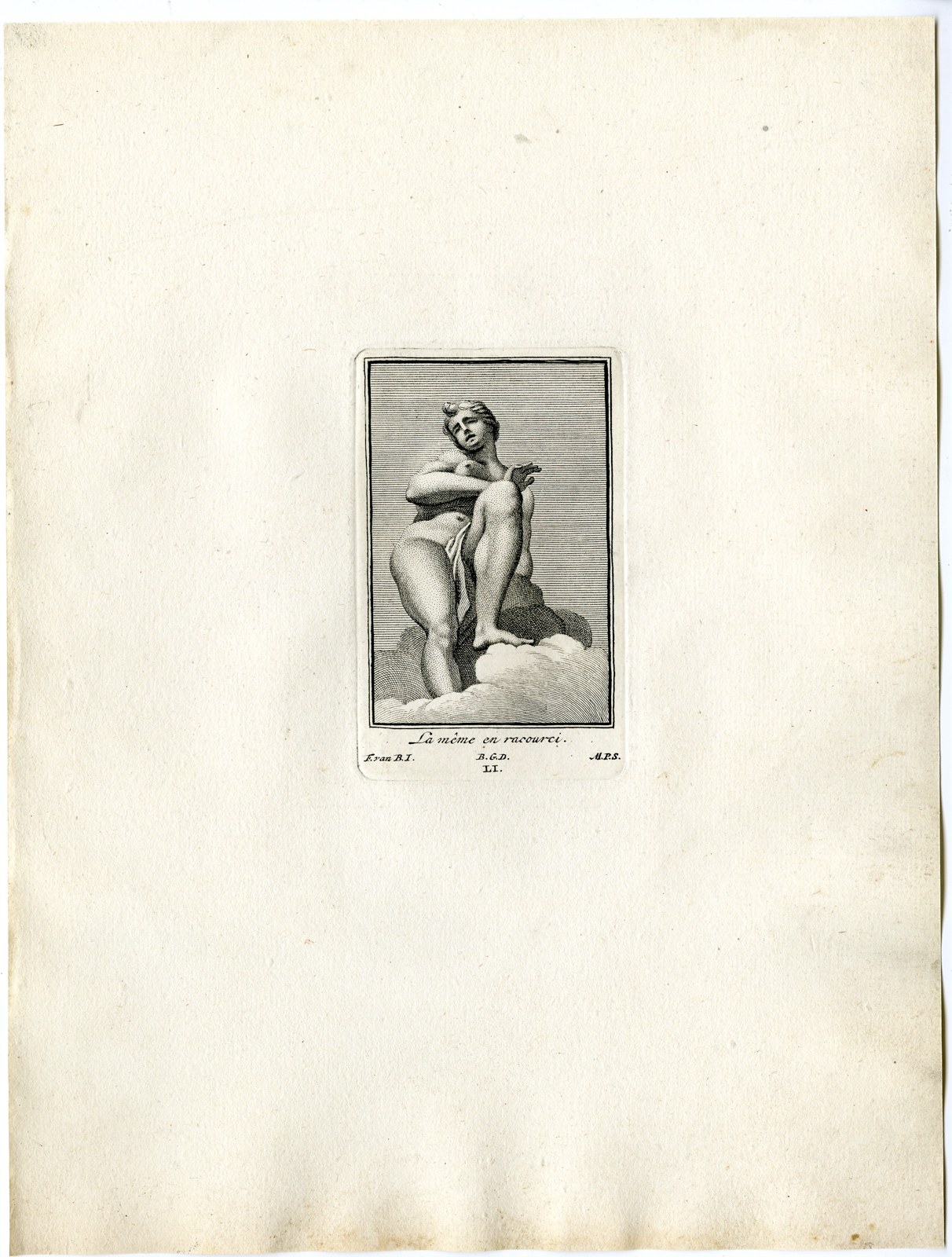, Antique Print – HESIONE-PRINCESS OF TROY-PL.L-LI-POOL after BOSSUIT – 1727, Pictura Antique Prints