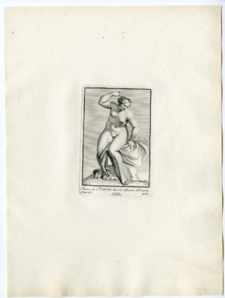 Antique Print - FEMME-WOMAN-PL.LXXVI-LXXVII-POOL after BOSSUIT - 1727