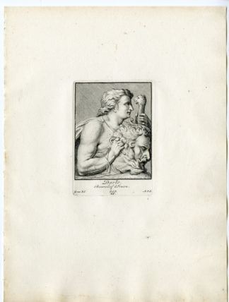 Antique Print - DAVID-GOLIATH-PL.XC-POOL after BOSSUIT - 1727