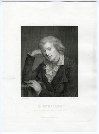 Antique Print - FRIEDRICH VON SCHILLER-MÜLLER after GRAFF - c.1810
