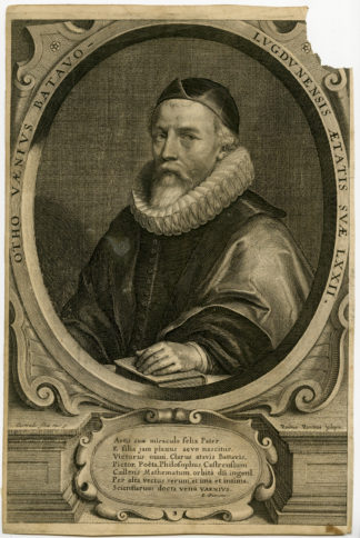 Antique Print - OTTO VAN VEEN-COURT PAINTER-PONTIUS after VAN VEEN - c.1650