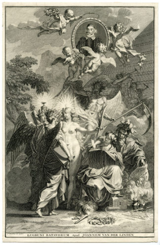 Antique Print - EDWARD SIMSON-AUTHOR-TITLE PAGE-WANDELAAR  - 1729