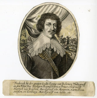 Antique Print - FRIEDRICH OF BAVARIA-ANONYMOUS - 17th.c.