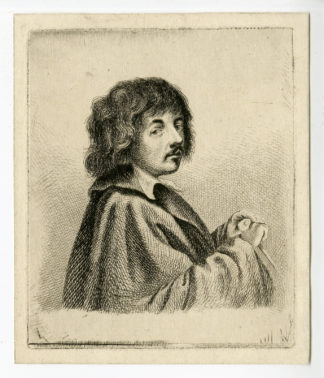 Antique Print - PORTRAIT JAN LIEVENS-BARTSCH - 18th.c.