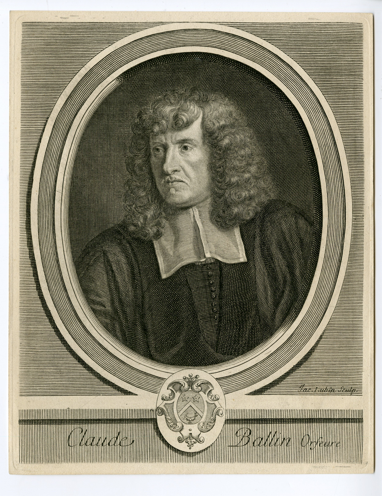 , Antique Print – CLAUDE BALLIN-FRENCH GOLDSMITH-LUBIN after unknown artist – 17th c., Pictura Antique Prints