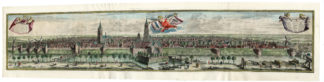 Panoramic view of Delft [Boitet; 18th. c.]
