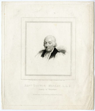 Antique Print - BISHOP OF WATERFORD-DOCTOR MARLAY-HEATH after HAMILTON - 1810