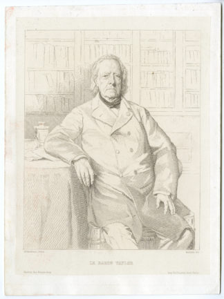 Antique Print - SEVERIN TAYLOR-TRAVELLER-PHILANTHROPIST-MORSE after DURANGEL - 1877