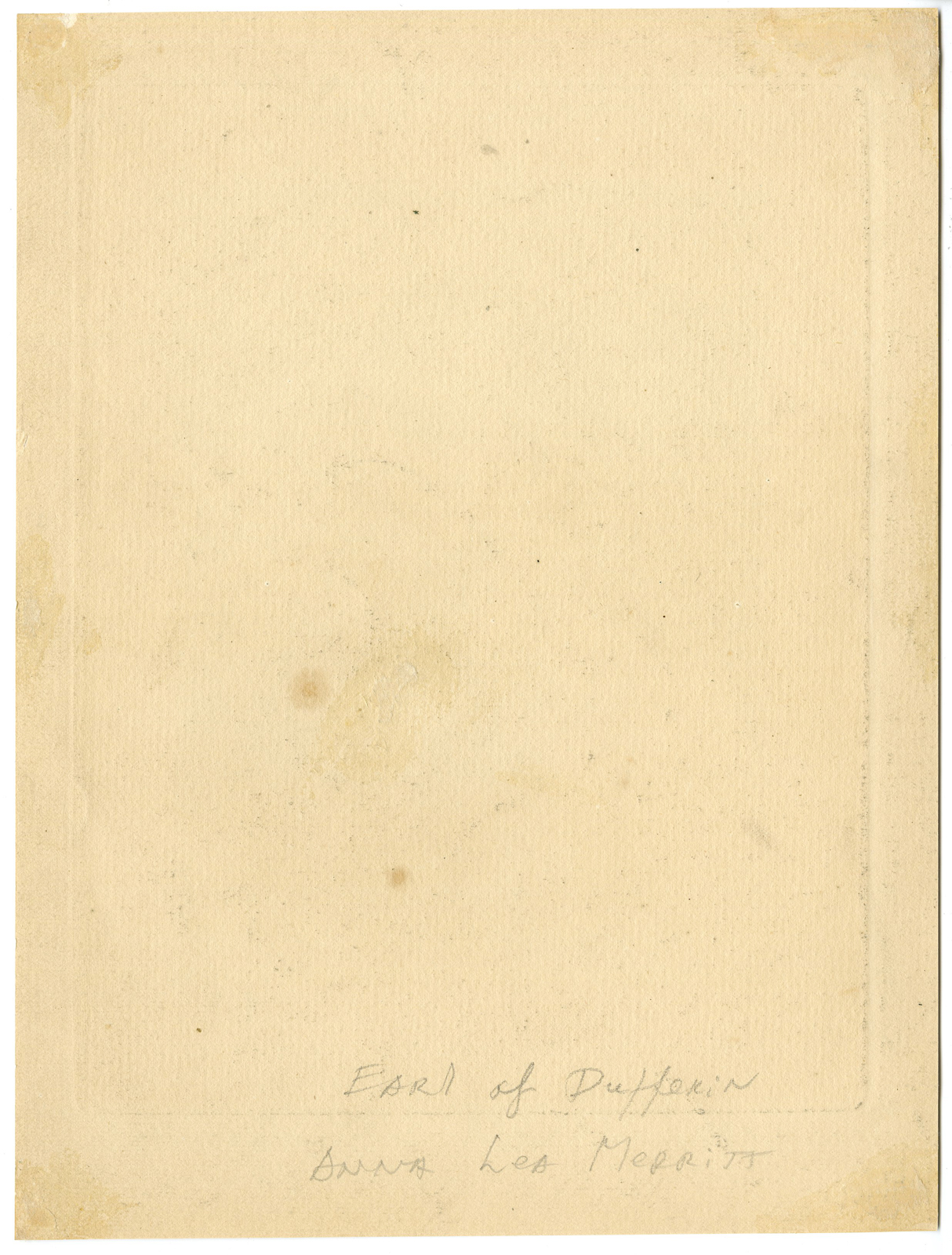 Pco 6485 416x548 Antique Print - FREDERICK TEMPLE-BRITISH DIPLOMAT-AMBASSADOR-MERRIT after own design - c.1890 - Image 2