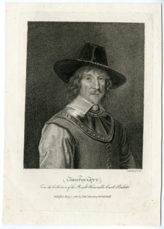 Antique Print - LORD POULETT-EARL-HARDING after unknown artist - 1799