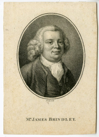 Antique Print - JAMES BRINDLEY-ENGINEER-CONDE after PARSONS - 1810