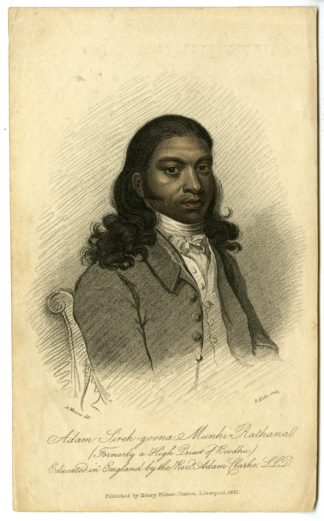 Antique Print - HIGH PRIEST-BUDDHA-ADAM SIREH-HICKS after MOSSES - 1821