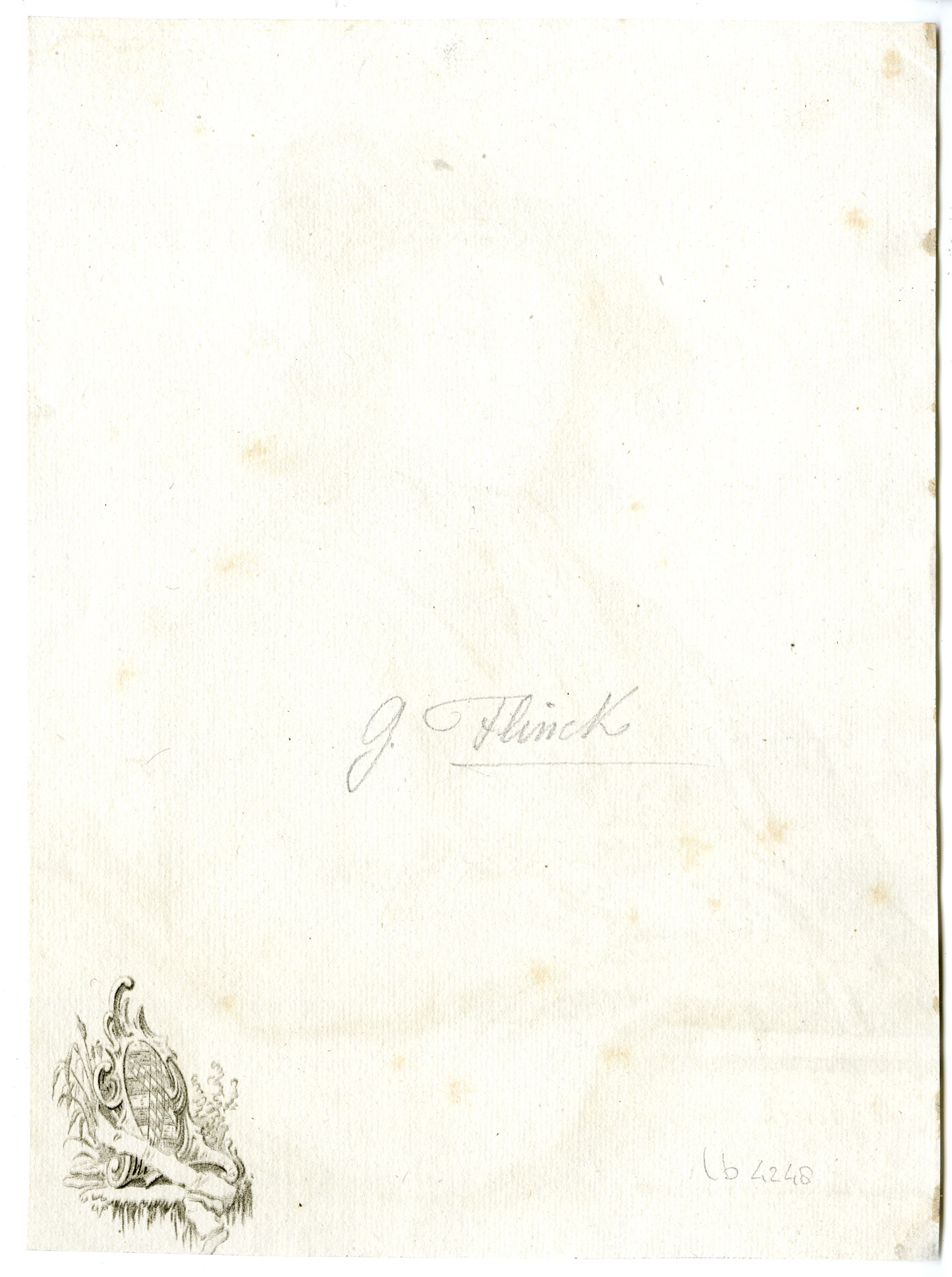 , Antique Print – OFFICER-BARET-TELESCOPE-PORTRAIT-VAN AMSTEL-SCHREUDER after FLINCK – 1773, Pictura Antique Prints