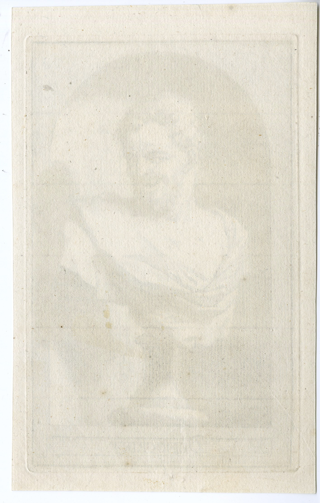 , Antique Print – DEMOCRITUS-GREEK PHILOSOPHER-BUST-PORTRAIT-HOUBRAKEN after unknown artist – c.1710, Pictura Antique Prints