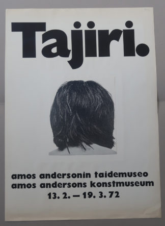 Vintage Art Poster-TAJIRI Exhibition-c.1970