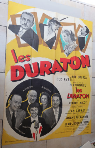 Vintage Play Poster-LES DURATON-c.1950