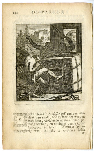 Antique Print-PROFESSION-PAKKER-PACKER-Luyken-c.1700