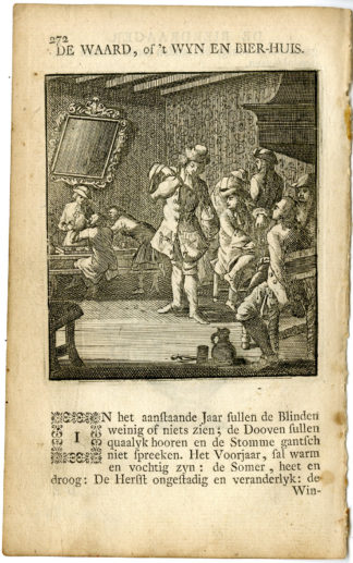 Antique Print-PROFESSION-WAARD-KROEGBAAS-PUB OWNER-Luyken-c.1700