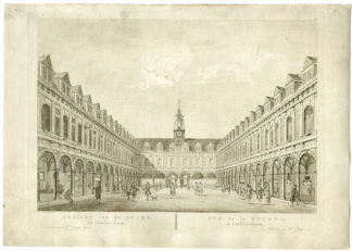 Antique Print - AMSTERDAM STOCK EXCHANGE-FOUQUET after SCHOUTEN - c.1789