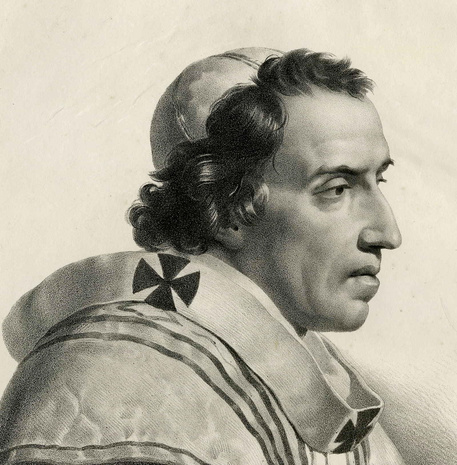 Pco 8011 416x424 Antique Print - PORTRAIT-PIE VII-POPE PIUS VII-MAUZAISSE-MOTTE after own design - 1828 - Image 2