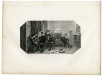 Antique Print - JAN PIETERS SWEELINCK-MUSICAL GENIUS-STEELINK after LENNEP - 1880