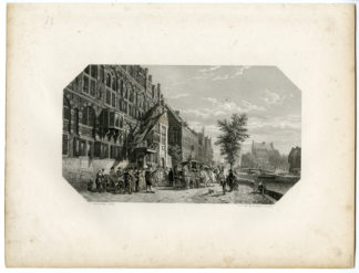 Antique Print - MILITARY-GUILDS-MILITIA-AMSTERDAM-STEELINK after LENNEP - 1880