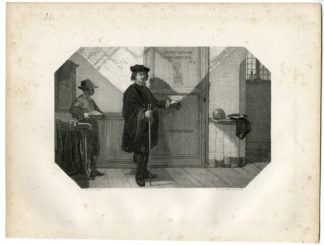 Antique Print - REMBRANDT VAN RIJN-PAINTER-STEELINK after LENNEP - 1880