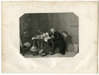 Antique Print - PETRUS CAMPER-STEELINK after LENNEP - 1880
