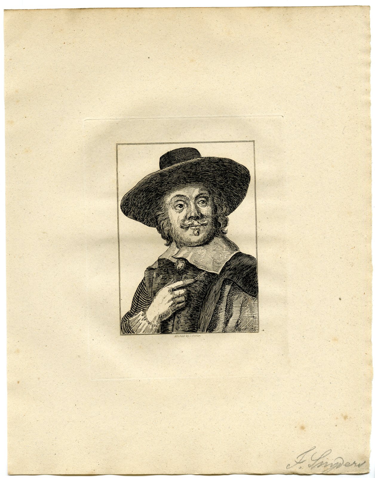 , Antique Print – PORTRAIT-FRANS SNIJDERS SNYDERS-GIRTIN after TBD – 1817, Pictura Antique Prints