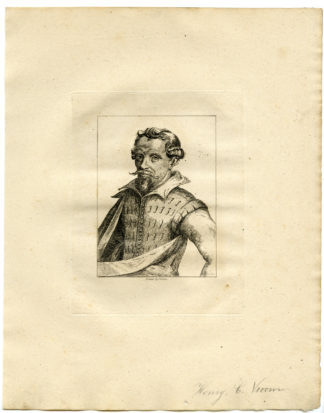 Antique Print - PORTRAIT-HENDRICK C. VROOM-HENRY-GIRTIN after TBD - 1817