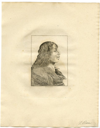 Antique Print - PORTRAIT-SALVADOR ROSA-GIRTIN after TBD - 1817