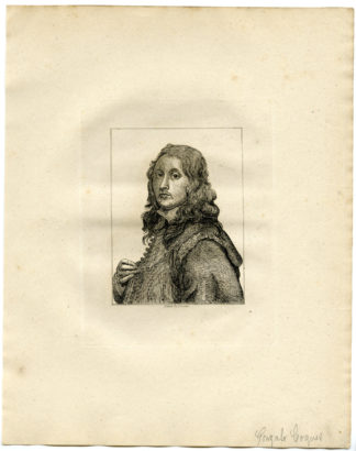Antique Print - PORTRAIT-GONZALES COQUES-GIRTIN after TBD - 1817