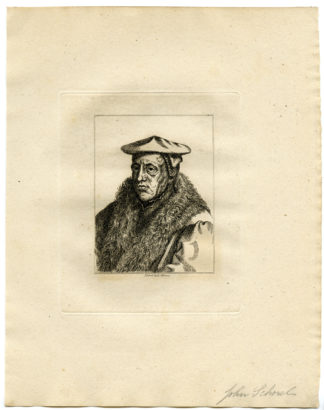 Antique Print - PORTRAIT-JOHN SCHOREL-SCOREL-GIRTIN after TBD - 1817