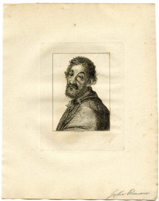Antique Print - PORTRAIT-JULIO ROMANO-GIRTIN after TBD - 1817